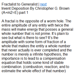 12 a fractal is the opposite of a worm hole. (a+m2…