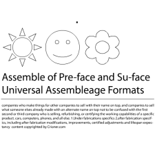 156 assemble of pre face and su face assemble of p…