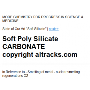 131 soft poly silicate carbonate nuclear smelting,…