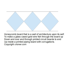 339 honeycomb board that is a wall of architecture…