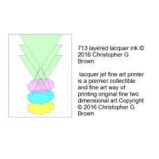 713 layered lacquer ink is a special solvent that …