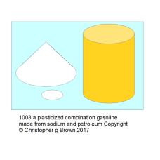 1003 a plasticized combination gasoline made from …