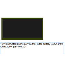 1011 encrypted phone service that is for military …