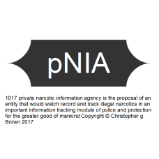 1017 private narcotic information agency is the pr…