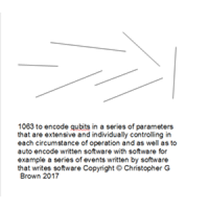 1063 to encode cubits in a series of parameters th…