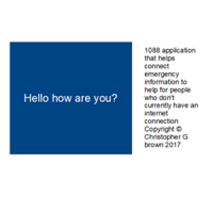 1088 application that helps connect emergency info…