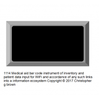 1114 medical aid bar code instrument of inventory …