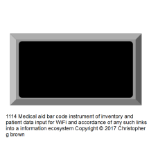 1114 medical aid bar code instrument of inventory …