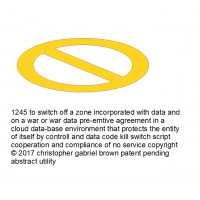 1245 to switch off a zone incorporated with data a…