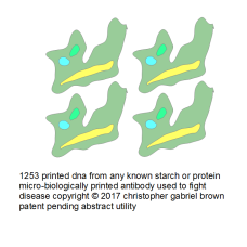 1253 printed dna from any known starch or protein …