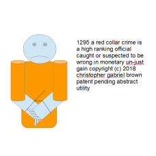 1295 a red collar crime is a high ranking official…