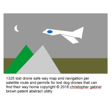 1325 lost drone safe way map and navigation per sa…