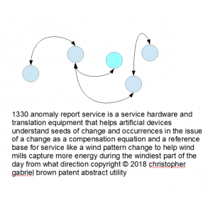 1330 anomaly report service is a service hardware …