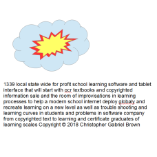 1339 local state wide for profit school learning s…