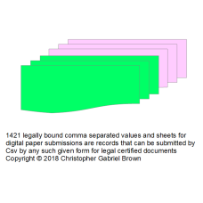 1421 legally bound comma separated values and shee…