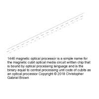 1446 magnetic optical processor is a simple name f…