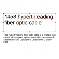 1458 hyper threading fiber optic cable is a multip…