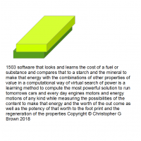 1503 software that looks and learns the cost of a …