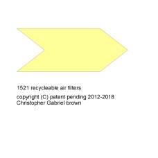 1521 recyclable air filters copyright (c) patent p…