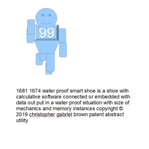 1674 water proof smart shoe is a shoe with calcula…