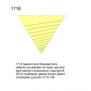 1716 tapered and threaded lens reflector accelerat…