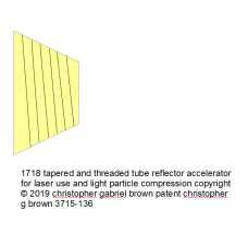 1718 tapered and threaded tube reflector accelerat…