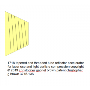 1718 tapered and threaded tube reflector accelerat…