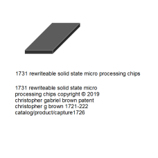 1731 rewriteable solid state micro processing chips …