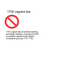 1752 vagrant law