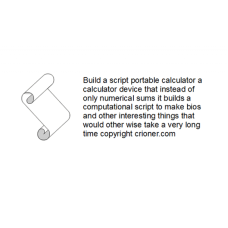 452 build a script portable calculator a calculato…