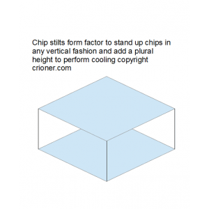 501 chip stilts form factor to stand up chips in a…