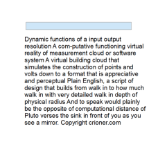 559 dynamic functions of a input output resolution…