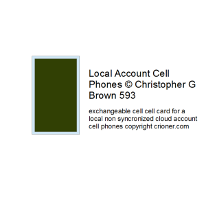 593 exchangeable cell cell card for a local single…