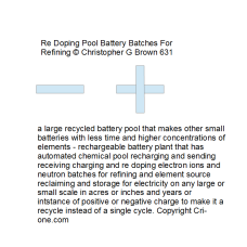 631 a large recycled battery pool that makes other…