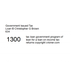 634 tax loan government program of lien for a loan…