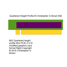 682 quartered height profile mini pcie-3 x16 modif…