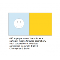 695 improper use of the truth as a sufficient mean…