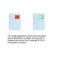 743 encrypted phone application key and pair with …