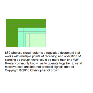 869 wireless cloud router is a regulated document …