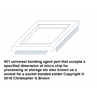 921 universal bonding agent part that accepts a sp…