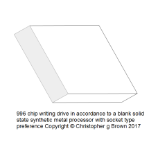 996 chip writing drive in accordance to a blank so…